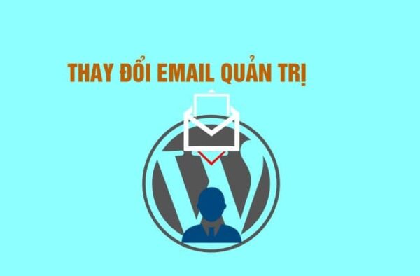 thay đổi email quản trị