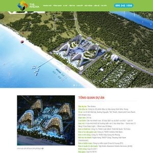thiết kế web bất động sản