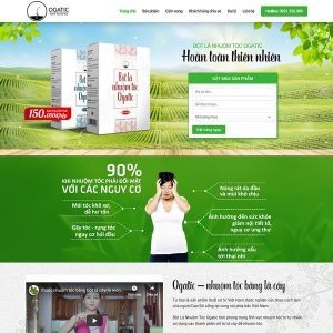 thiết kế website mỹ phẩm