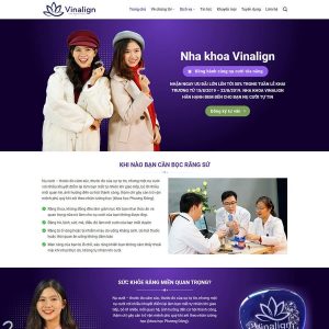 thiết kế web nha khoa