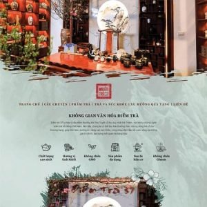 thiết kế web trà xanh