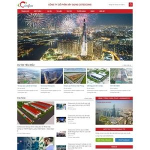 thiết kế web công ty xây dựng