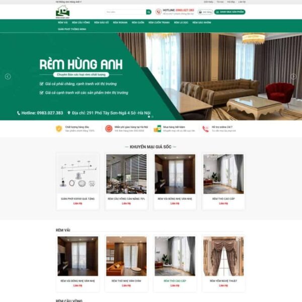Theme rèm cửa